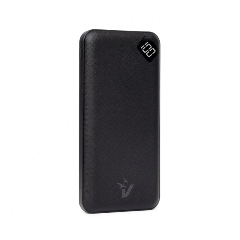 VULTECH VPB-P10BK - POWER BANK 10.000 MAH CON LCD E USB QUICK CHARGE