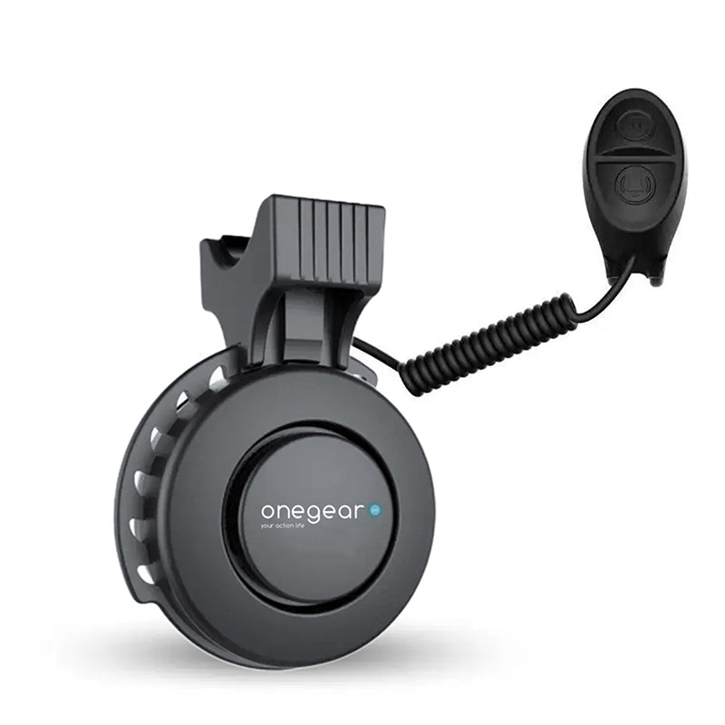 ONEGEAR BOBO BCE200BK - SEGNALATORE ACUSTICO ELETTRONICO PER BICI, MONOPATTINI, MOTO - 100DB