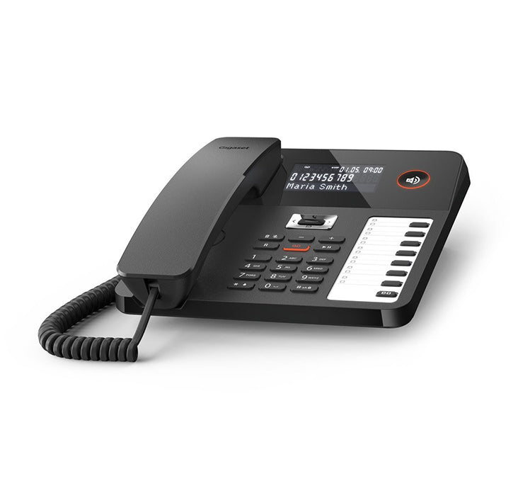 GIGASET DESK 800A (NERO) - TELEFONO CORDED - SEGRETERIA - DISPLAY - VIVAVOCE