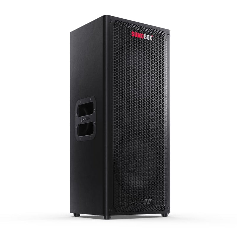 SHARP SUMOBOX (CP-LS100) - ALTOPARLANTE PORTATILE AD ALTA PRESTAZIONE - 120W RMS - USB - AUX IN - BLUETOOTH - EQUALIZER - 10 ORE AUTONOMIA