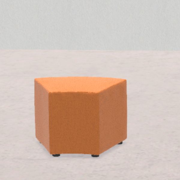 PF.CP.A45.M6.SA.X - Flora componibile angolare 48cm h46 ARANCIONE