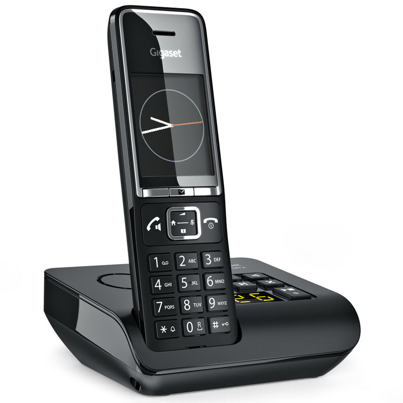 GIGASET COMFORT 550A (NERO) - TELEFONO CORDLESS CON SEGRETERIA E VIVAVOCE