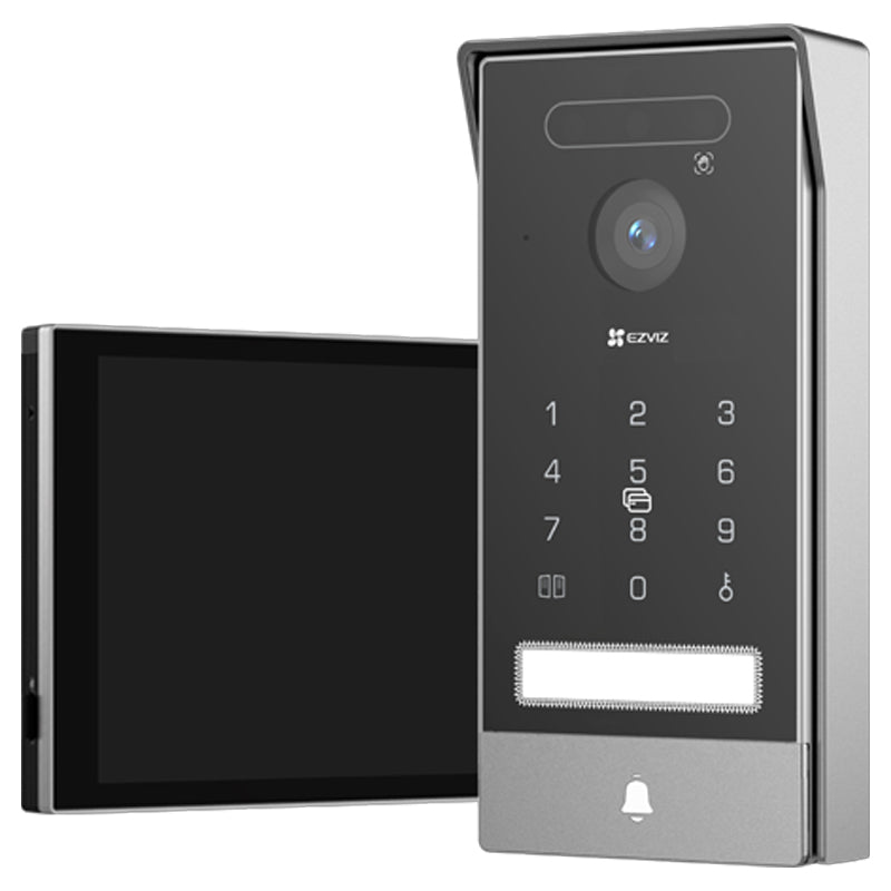 EZVIZ HP7 PRO - VIDEOCITOFONO - 4K - SCHERMO TOUCH 7"" - CONTROLLO REMOTO - RILEVAMENTO MOVIMENTO - AUDIO BIDIREZIONALE - SBLOCCO RFID
