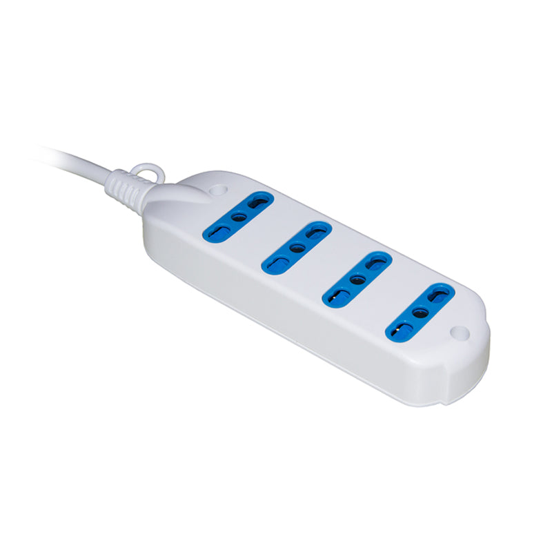 MULTIPRESA LINK 4 PRESE ITALIANE CON CAVO DA MT 1,5 WHITE