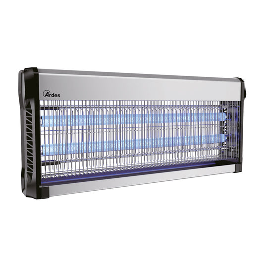ARDES ZAK 40W (AR6S40C) - ZANZARIERA A SCARICA - 2 LAMPADE ATTINICHE DA 20W - COPERTURA 100 MQ