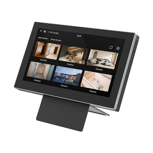 EZVIZ SD7 - MONITOR SMART WIFI TOUCH 7"" - PER CAMPANELLI, SPIONCINI, TELECAMERE - FUNZIONE SECONDO SCHERMO PER GAMMA CITOFONI - SUPPORTA FINO A 30 DISPOSITIVI