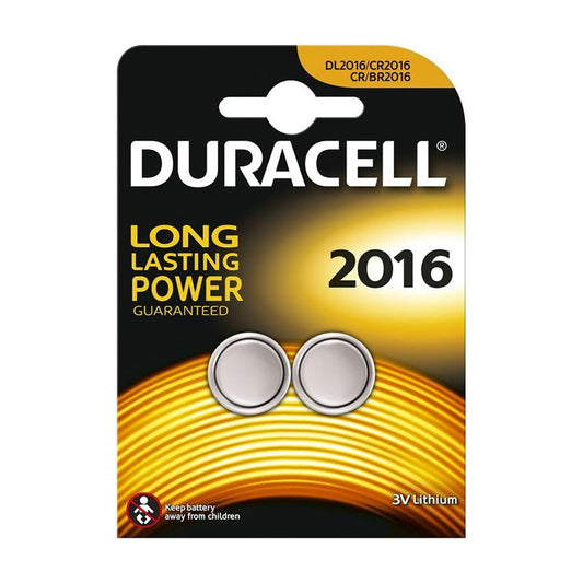 DURACELL CR2016 BLISTER 2 BATTERIE - master carton da 10 blister