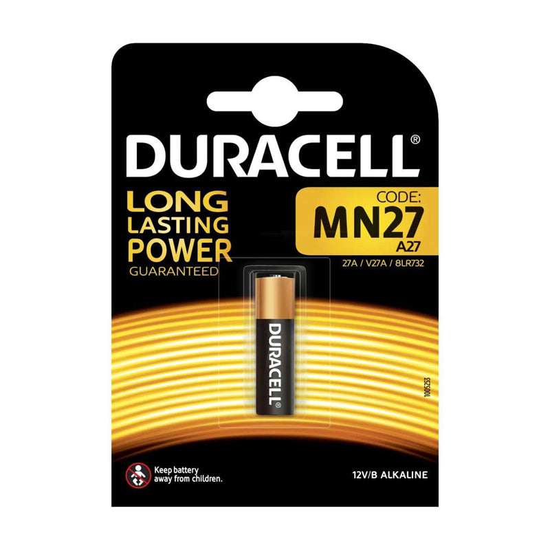 DURACELL MN27 BLISTER 1 BATTERIA - master carton da 10 blister