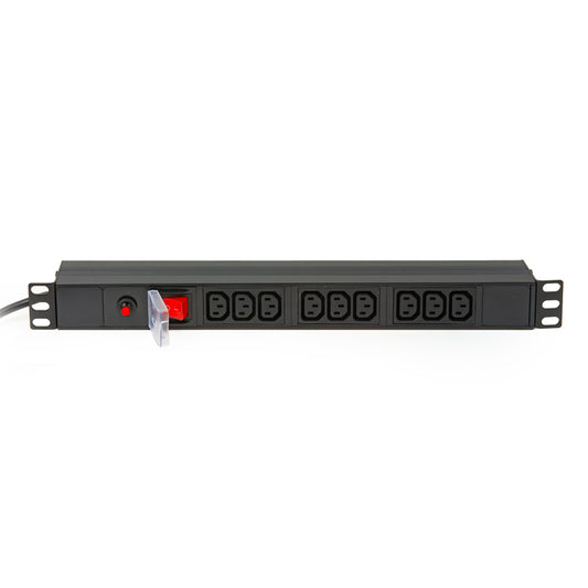 LINK LK10052 - MULTIPRESA DA RACK 19"" CON 9 PRESE FEMMINA IEC C13