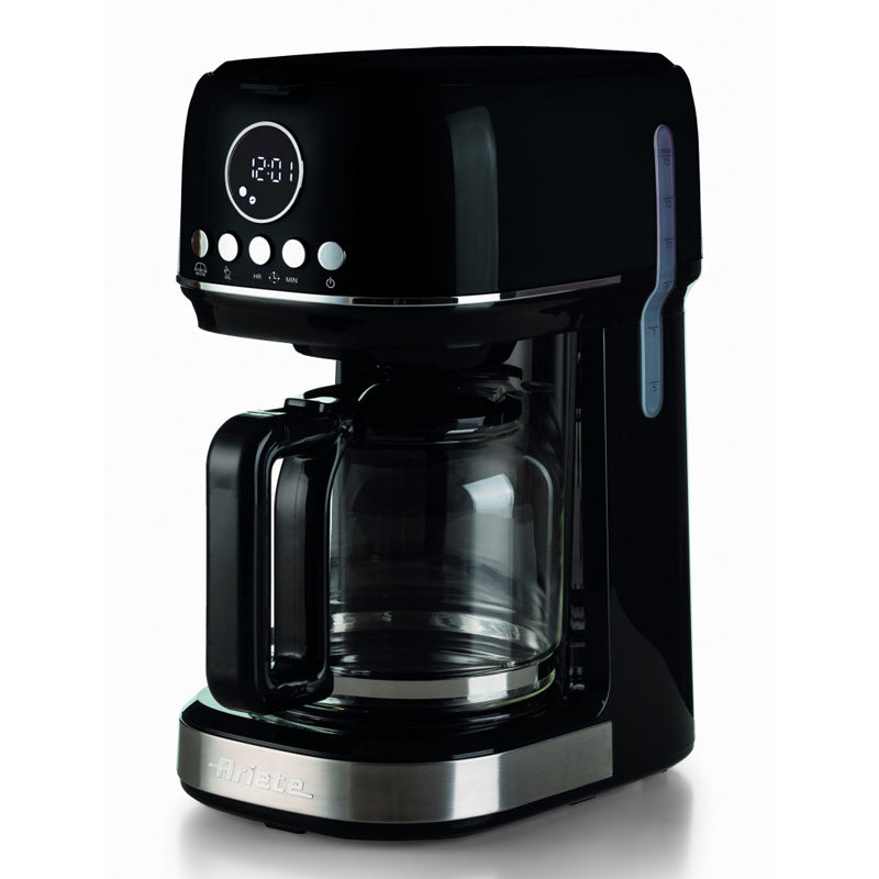 ARIETE MODERNA  (1396/02) - MACCHINA PER CAFFE'' AMERICANO CON FILTRO - 15 TAZZE -  PROGRAMMABILE FINO A 24H - PANNELLO LCD