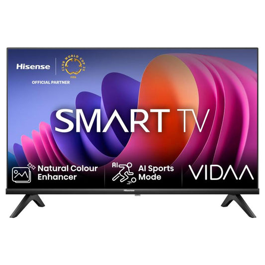 HISENSE 32A4N - 32"" SMART TV LED HD - BLACK - GARANZIA ITALIA