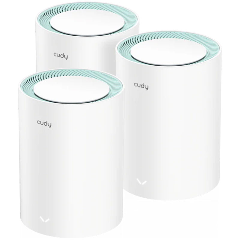 CUDY M1300(3-PACK) - AC1200 WI-FI GIGABIT MESH SOLUTION