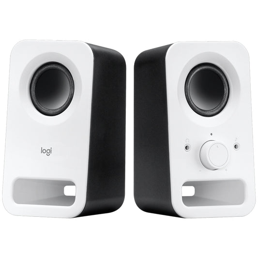 LOGITECH Z150 WHITE - SPEAKER 2.0 - JACK 3.5MM (980-000815)