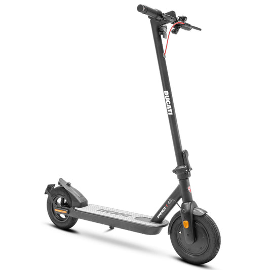 DUCATI E-SCOOTER JUNIOR JET - MONOPATTINO ELETTRICO - ETA'' 6+ - MOTORE 95W - ALLUMINIO - FRENI E-BRAKE - RUOTE 6.3"" SOLIDI - VELOCITA'' 12KM/H