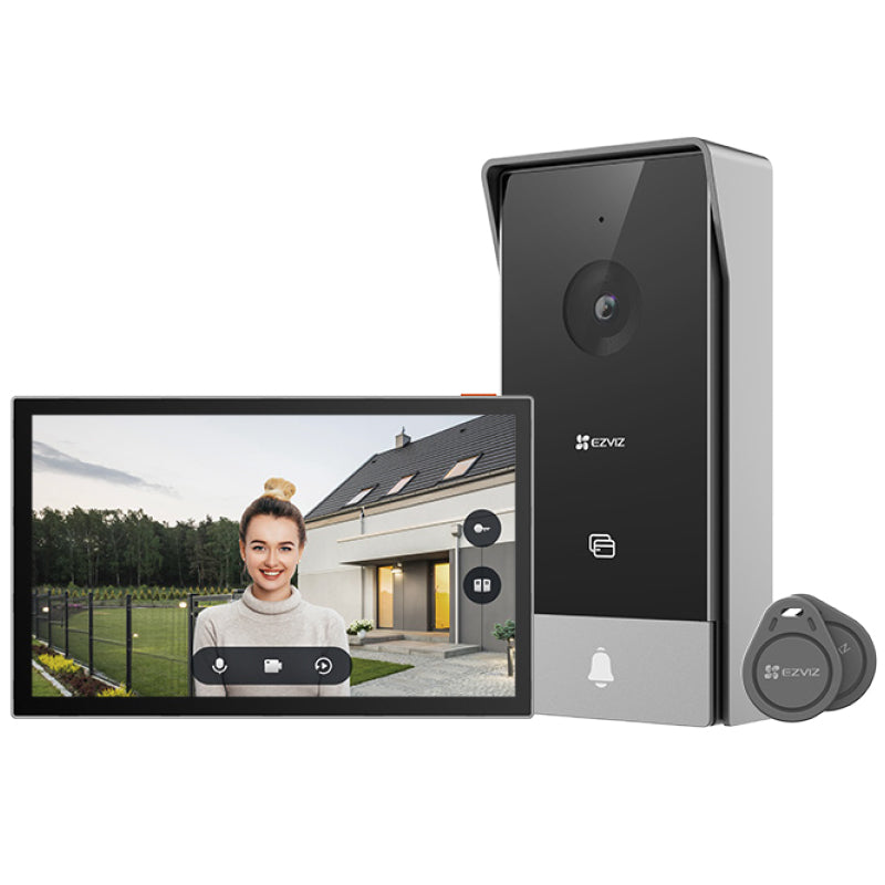 EZVIZ HP5 - VIDEOCITOFONO - FHD - SCHERMO TOUCH 7"" - CONTROLLO REMOTO - RILEVAMENTO MOVIMENTO - AUDIO BIDIREZIONALE - SBLOCCO RFID
