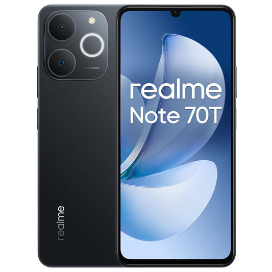 REALME NOTE 70T (OBSIDIAN BLACK) - SMARTPHONE 6.74"" - RAM 4GB - STORAGE 256GB - EU