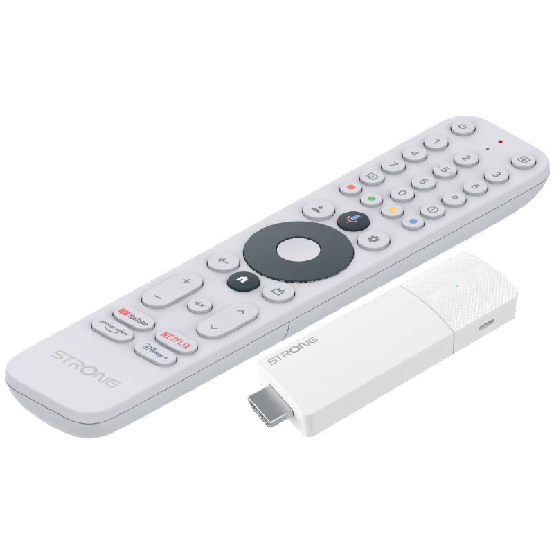 STRONG LEAP-AIR - GOOGLE TV STICK 4K (CERTIFICATO GOOGLE) WHITE