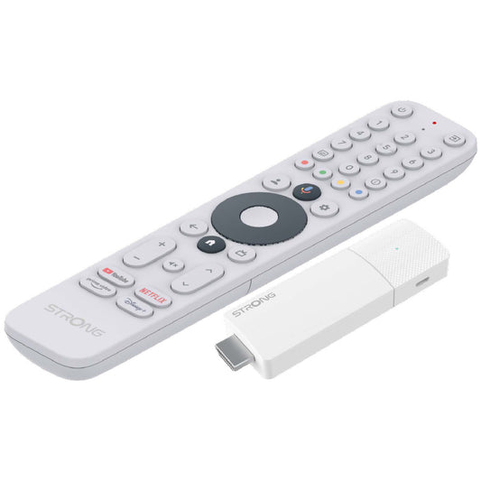 STRONG LEAP-AIR - GOOGLE TV STICK 4K (CERTIFICATO GOOGLE) WHITE