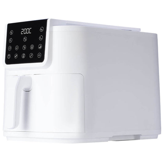 ARDES FRIGGISANA INFINITY (ARFRYA05LW) - FRIGGITRICE AD ARIA 8L - DISPLAY TOUCH - 4 PROGRAMMI - MAGGIORE CAPIENZA - BIANCA